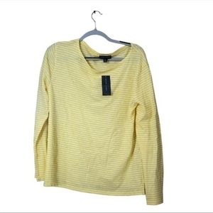 NWT Ralph Lauren Long Sleeve Stripe Top Size XLarge